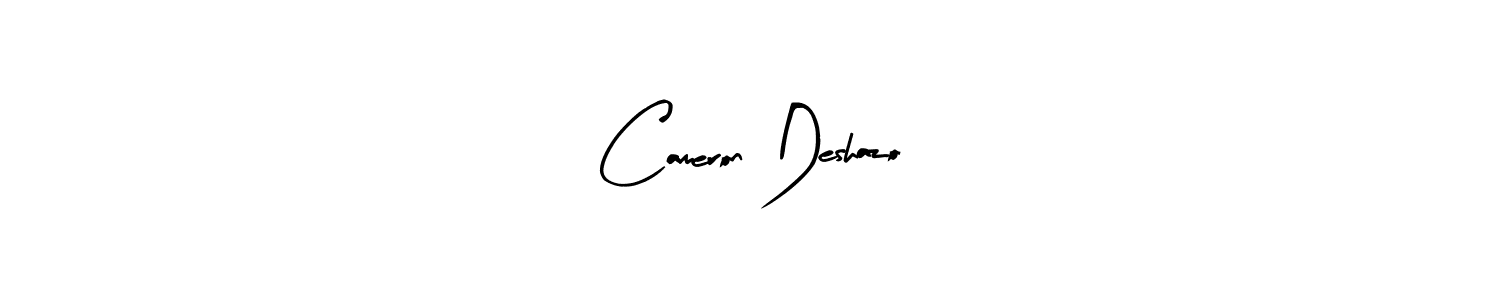 Cameron Deshazo stylish signature style. Best Handwritten Sign (Arty Signature) for my name. Handwritten Signature Collection Ideas for my name Cameron Deshazo. Cameron Deshazo signature style 8 images and pictures png