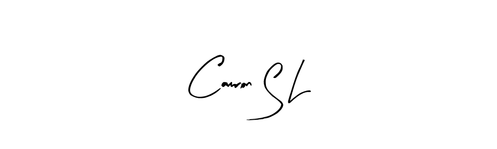 Camron S L stylish signature style. Best Handwritten Sign (Arty Signature) for my name. Handwritten Signature Collection Ideas for my name Camron S L. Camron S L signature style 8 images and pictures png