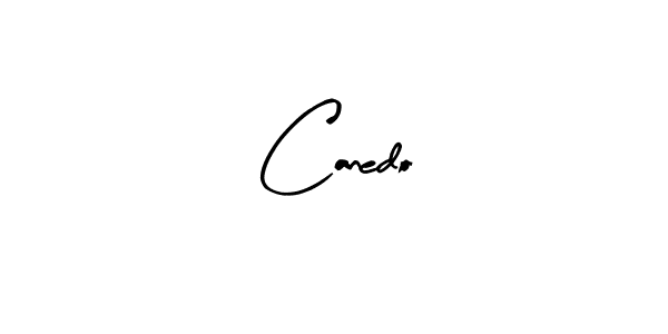 Create a beautiful signature design for name Canedo. With this signature (Arty Signature) fonts, you can make a handwritten signature for free. Canedo signature style 8 images and pictures png