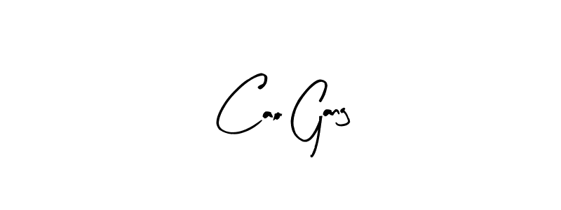 How to make Cao Gang signature? Arty Signature is a professional autograph style. Create handwritten signature for Cao Gang name. Cao Gang signature style 8 images and pictures png