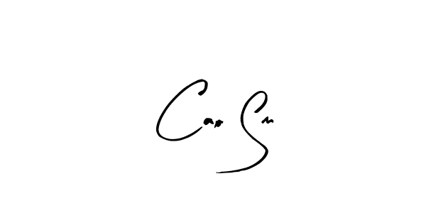 Cao Sm stylish signature style. Best Handwritten Sign (Arty Signature) for my name. Handwritten Signature Collection Ideas for my name Cao Sm. Cao Sm signature style 8 images and pictures png