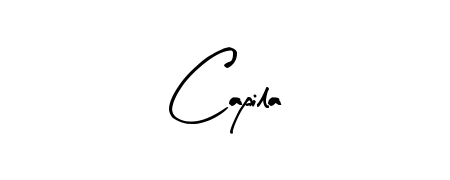 Capila stylish signature style. Best Handwritten Sign (Arty Signature) for my name. Handwritten Signature Collection Ideas for my name Capila. Capila signature style 8 images and pictures png