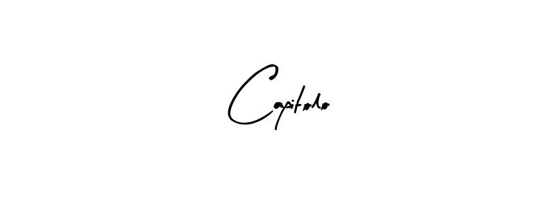 Make a beautiful signature design for name Capitolo. With this signature (Arty Signature) style, you can create a handwritten signature for free. Capitolo signature style 8 images and pictures png