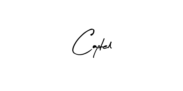 How to make Captel name signature. Use Arty Signature style for creating short signs online. This is the latest handwritten sign. Captel signature style 8 images and pictures png