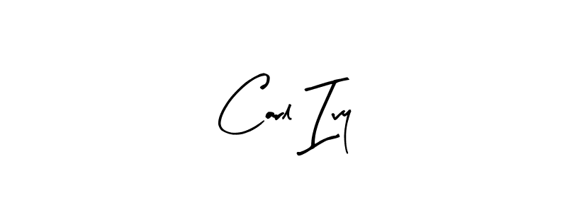Carl Ivy stylish signature style. Best Handwritten Sign (Arty Signature) for my name. Handwritten Signature Collection Ideas for my name Carl Ivy. Carl Ivy signature style 8 images and pictures png