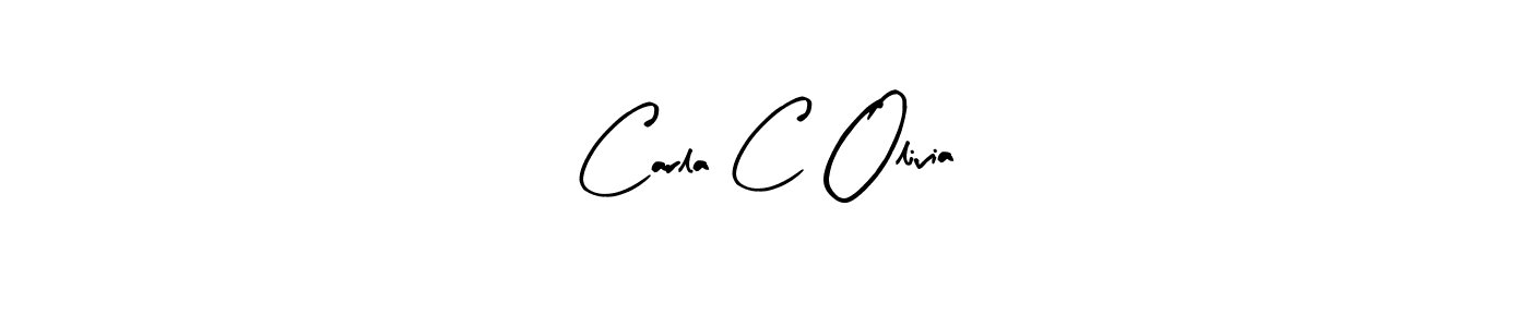 Also we have Carla C Olivia name is the best signature style. Create professional handwritten signature collection using Arty Signature autograph style. Carla C Olivia signature style 8 images and pictures png
