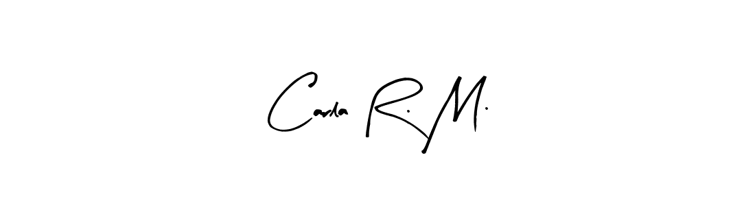 How to Draw Carla R. M. signature style? Arty Signature is a latest design signature styles for name Carla R. M.. Carla R. M. signature style 8 images and pictures png