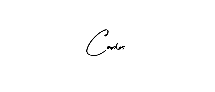 Create a beautiful signature design for name Carlos . With this signature (Arty Signature) fonts, you can make a handwritten signature for free. Carlos  signature style 8 images and pictures png