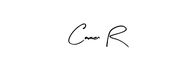 See photos of Carmen R official signature by Spectra . Check more albums & portfolios. Read reviews & check more about Arty Signature font. Carmen R signature style 8 images and pictures png