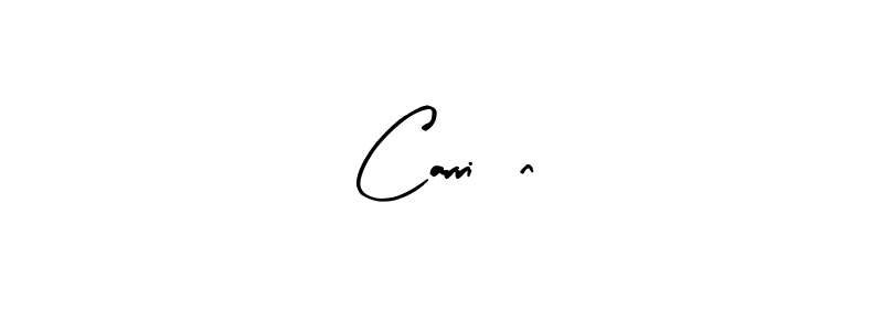 Design your own signature with our free online signature maker. With this signature software, you can create a handwritten (Arty Signature) signature for name Carrión. Carrión signature style 8 images and pictures png