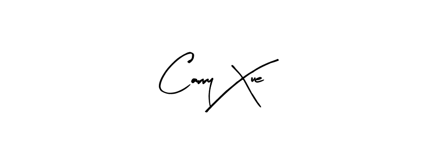 Arty Signature is a professional signature style that is perfect for those who want to add a touch of class to their signature. It is also a great choice for those who want to make their signature more unique. Get Carry Xue name to fancy signature for free. Carry Xue signature style 8 images and pictures png