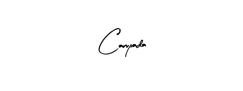 How to make Carupada signature? Arty Signature is a professional autograph style. Create handwritten signature for Carupada name. Carupada signature style 8 images and pictures png