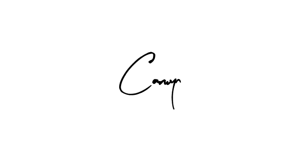 How to make Carwyn signature? Arty Signature is a professional autograph style. Create handwritten signature for Carwyn name. Carwyn signature style 8 images and pictures png