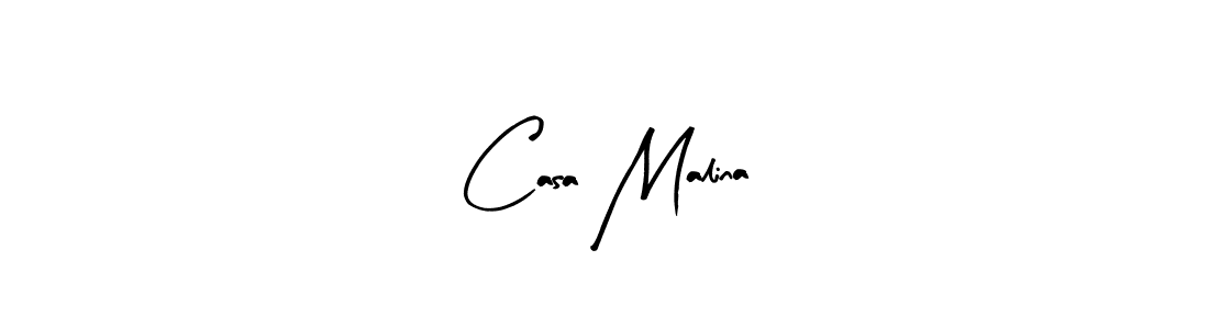 Use a signature maker to create a handwritten signature online. With this signature software, you can design (Arty Signature) your own signature for name Casa Malina. Casa Malina signature style 8 images and pictures png