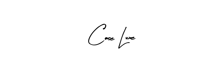 Design your own signature with our free online signature maker. With this signature software, you can create a handwritten (Arty Signature) signature for name Case Luxe. Case Luxe signature style 8 images and pictures png