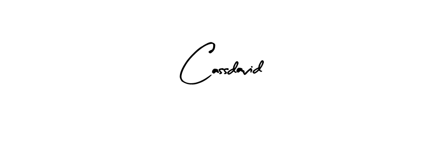 How to make Cassdavid name signature. Use Arty Signature style for creating short signs online. This is the latest handwritten sign. Cassdavid signature style 8 images and pictures png