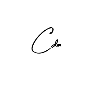 You should practise on your own different ways (Arty Signature) to write your name (Cda) in signature. don't let someone else do it for you. Cda signature style 8 images and pictures png