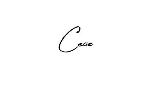 The best way (Arty Signature) to make a short signature is to pick only two or three words in your name. The name Cecie include a total of six letters. For converting this name. Cecie signature style 8 images and pictures png