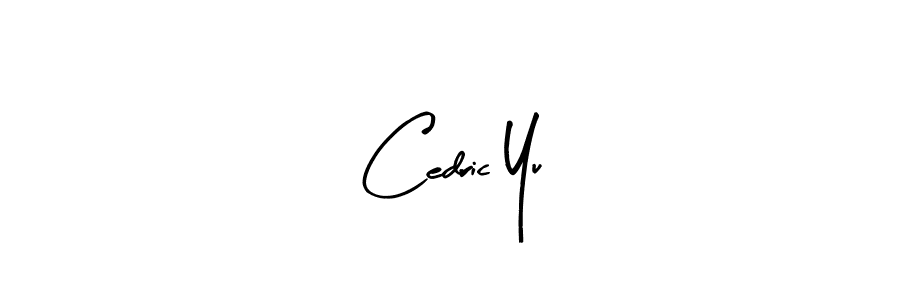 You should practise on your own different ways (Arty Signature) to write your name (Cedric Yu) in signature. don't let someone else do it for you. Cedric Yu signature style 8 images and pictures png