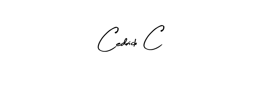 How to make Cedrick C name signature. Use Arty Signature style for creating short signs online. This is the latest handwritten sign. Cedrick C signature style 8 images and pictures png