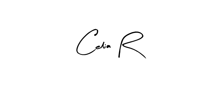 Also we have Celia R name is the best signature style. Create professional handwritten signature collection using Arty Signature autograph style. Celia R signature style 8 images and pictures png