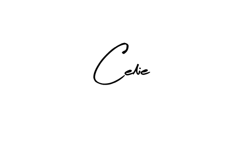 Create a beautiful signature design for name Celie. With this signature (Arty Signature) fonts, you can make a handwritten signature for free. Celie signature style 8 images and pictures png