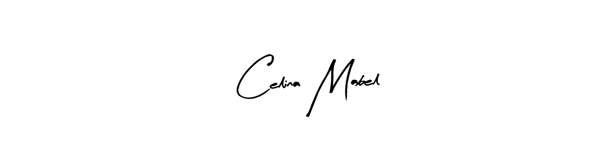 Celina Mabel stylish signature style. Best Handwritten Sign (Arty Signature) for my name. Handwritten Signature Collection Ideas for my name Celina Mabel. Celina Mabel signature style 8 images and pictures png