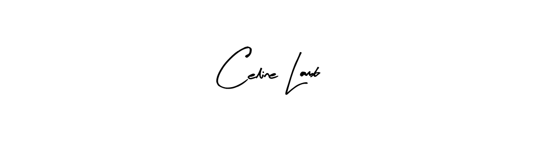 Design your own signature with our free online signature maker. With this signature software, you can create a handwritten (Arty Signature) signature for name Celine Lamb. Celine Lamb signature style 8 images and pictures png