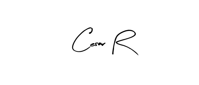 Make a beautiful signature design for name Cesar R. Use this online signature maker to create a handwritten signature for free. Cesar R signature style 8 images and pictures png