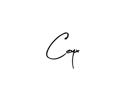 Use a signature maker to create a handwritten signature online. With this signature software, you can design (Arty Signature) your own signature for name Ceyx. Ceyx signature style 8 images and pictures png