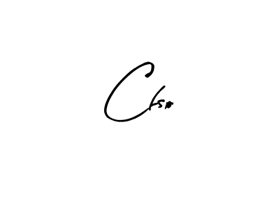 Design your own signature with our free online signature maker. With this signature software, you can create a handwritten (Arty Signature) signature for name Cfso. Cfso signature style 8 images and pictures png