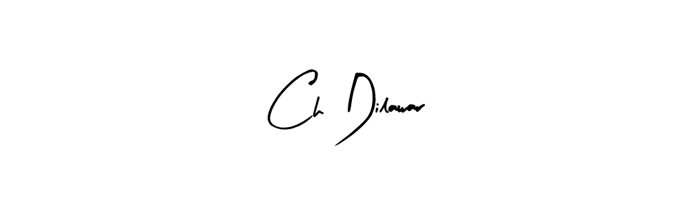 The best way (Arty Signature) to make a short signature is to pick only two or three words in your name. The name Ch Dilawar include a total of six letters. For converting this name. Ch Dilawar signature style 8 images and pictures png