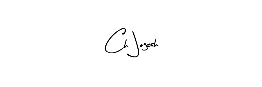 Arty Signature is a professional signature style that is perfect for those who want to add a touch of class to their signature. It is also a great choice for those who want to make their signature more unique. Get Ch Jogesh name to fancy signature for free. Ch Jogesh signature style 8 images and pictures png