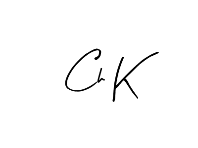 Design your own signature with our free online signature maker. With this signature software, you can create a handwritten (Arty Signature) signature for name Ch K. Ch K signature style 8 images and pictures png