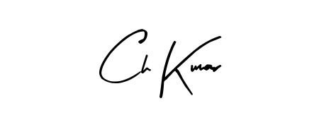Achieve flawless digital penmanship with Ch Kumar name in Arty Signature font. The perfect tool for creating online signatures. Ch Kumar signature style 8 images and pictures png