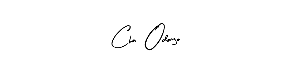 It looks lik you need a new signature style for name Cha  Odongo. Design unique handwritten (Arty Signature) signature with our free signature maker in just a few clicks. Cha  Odongo signature style 8 images and pictures png