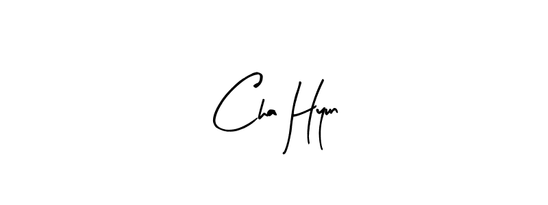 if you are searching for the best signature style for your name Cha Hyun. so please give up your signature search. here we have designed multiple signature styles  using Arty Signature. Cha Hyun signature style 8 images and pictures png