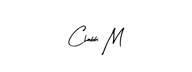 The best way (Arty Signature) to make a short signature is to pick only two or three words in your name. The name Chabbi M include a total of six letters. For converting this name. Chabbi M signature style 8 images and pictures png