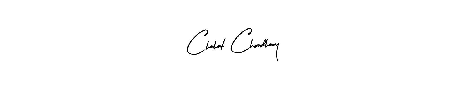 Create a beautiful signature design for name Chahat Choudhary. With this signature (Arty Signature) fonts, you can make a handwritten signature for free. Chahat Choudhary signature style 8 images and pictures png