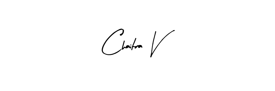 Make a beautiful signature design for name Chaitra V. Use this online signature maker to create a handwritten signature for free. Chaitra V signature style 8 images and pictures png