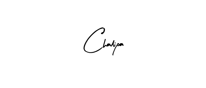 How to make Chalipa name signature. Use Arty Signature style for creating short signs online. This is the latest handwritten sign. Chalipa signature style 8 images and pictures png