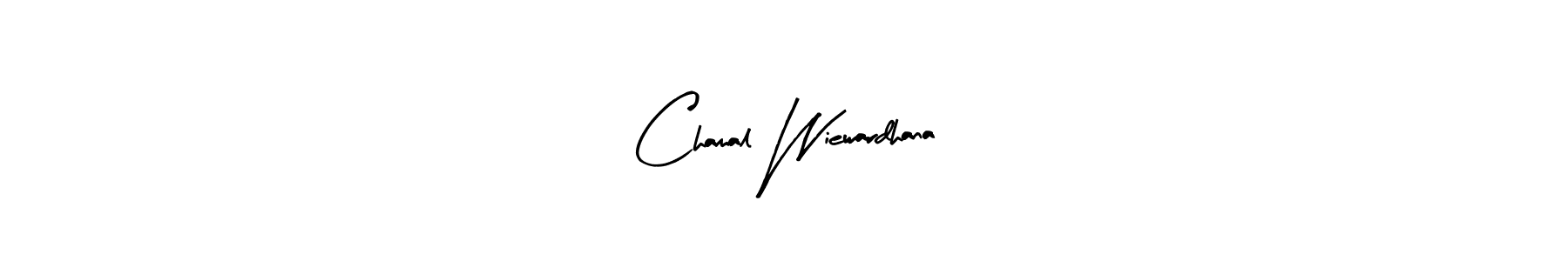 Also we have Chamal Wiewardhana name is the best signature style. Create professional handwritten signature collection using Arty Signature autograph style. Chamal Wiewardhana signature style 8 images and pictures png