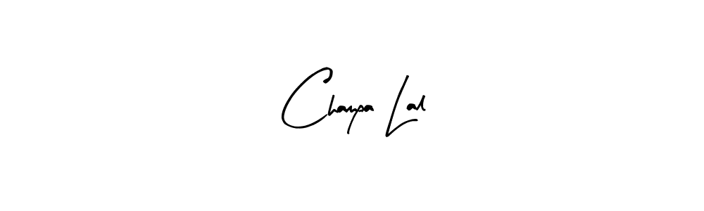 Also we have Champa Lal name is the best signature style. Create professional handwritten signature collection using Arty Signature autograph style. Champa Lal signature style 8 images and pictures png