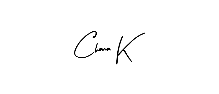 You can use this online signature creator to create a handwritten signature for the name Chana K. This is the best online autograph maker. Chana K signature style 8 images and pictures png