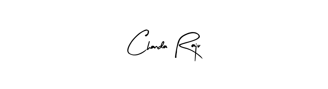 How to make Chanda Raju name signature. Use Arty Signature style for creating short signs online. This is the latest handwritten sign. Chanda Raju signature style 8 images and pictures png