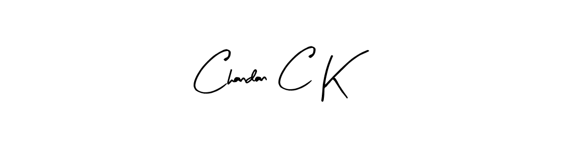 Make a beautiful signature design for name Chandan C K. Use this online signature maker to create a handwritten signature for free. Chandan C K signature style 8 images and pictures png