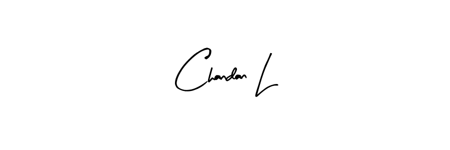 How to Draw Chandan L signature style? Arty Signature is a latest design signature styles for name Chandan L. Chandan L signature style 8 images and pictures png