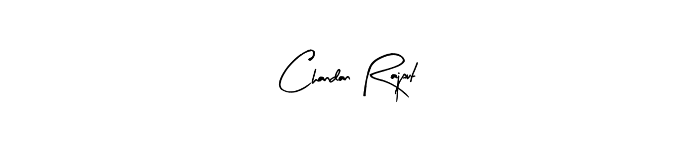 Design your own signature with our free online signature maker. With this signature software, you can create a handwritten (Arty Signature) signature for name Chandan Rajput. Chandan Rajput signature style 8 images and pictures png