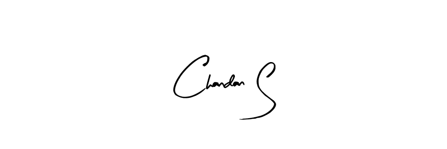 It looks lik you need a new signature style for name Chandan S. Design unique handwritten (Arty Signature) signature with our free signature maker in just a few clicks. Chandan S signature style 8 images and pictures png