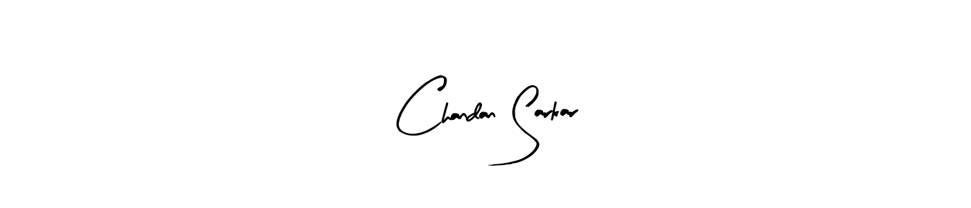 Arty Signature is a professional signature style that is perfect for those who want to add a touch of class to their signature. It is also a great choice for those who want to make their signature more unique. Get Chandan Sarkar name to fancy signature for free. Chandan Sarkar signature style 8 images and pictures png